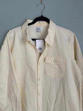 INSPR 0140 Long Twill Jacket Sweet Corn Size XL NWT